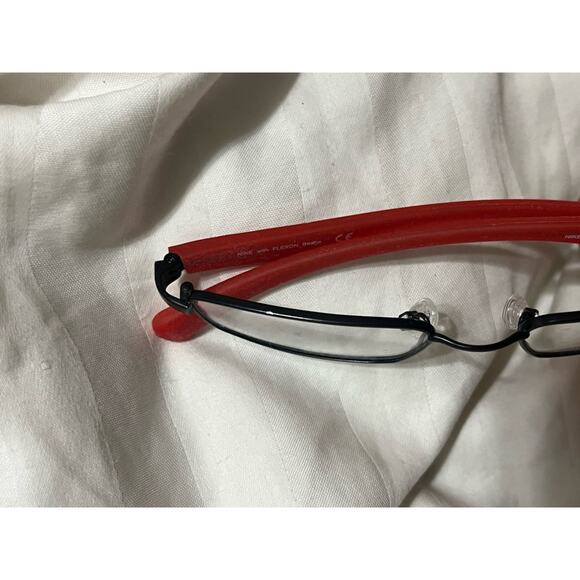 Nike With Flexon kids 4633 247 47-16-130 Red Full Rim Eyeglasses Frame Only - Picture 11 of 11
